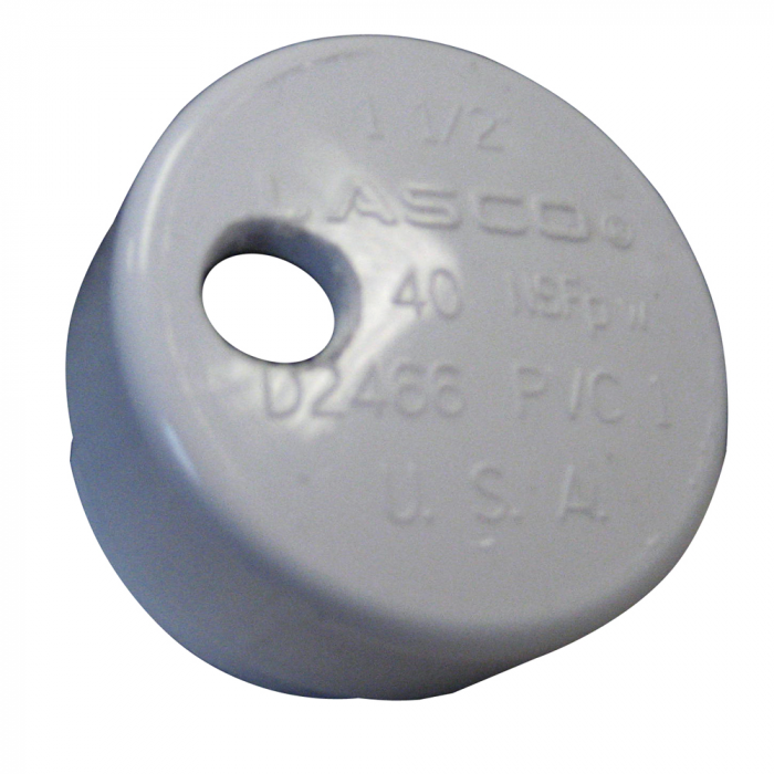 Lees Tackle Lee's PVC Drain Cap f/Heavy Rod Holders 1/4 NPT - $22.50 at Everest