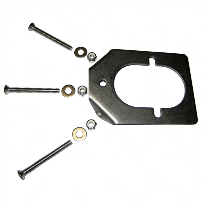 Lees Tackle Lee's Stainless Steel Backing Plate f/Medium Rod Holders - $28.50 at Everest