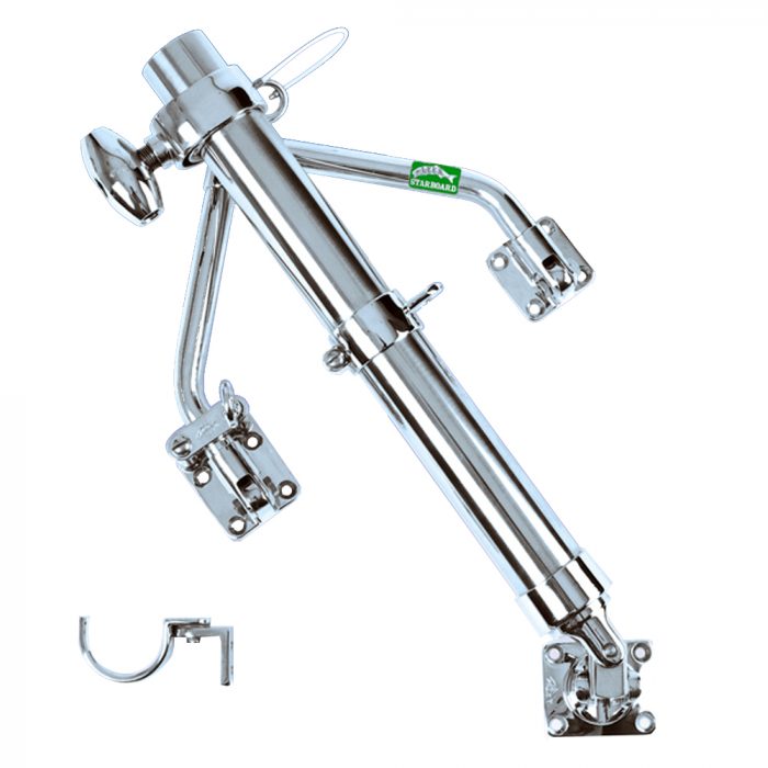 Lees Tackle Lee's Junior Outrigger Holders 2 x 18 Main Tube - $2039.49 at Everest