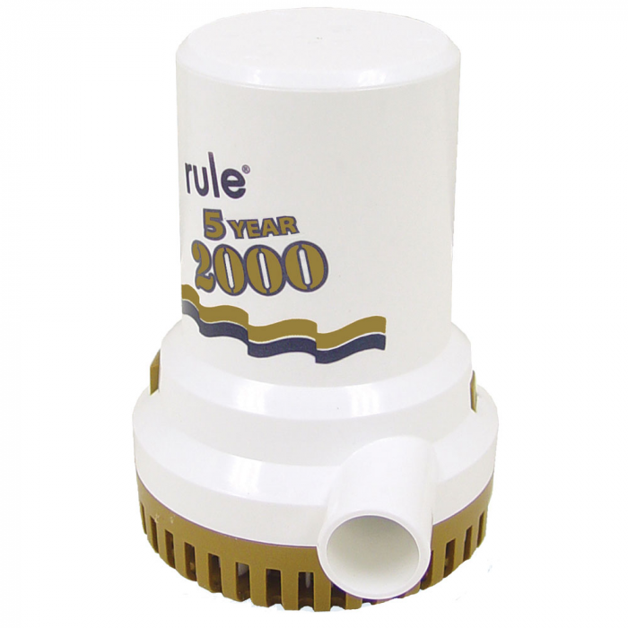 Rule Rule 2000 G.P.H. Gold Series Bilge Pump - $229.99 at Everest