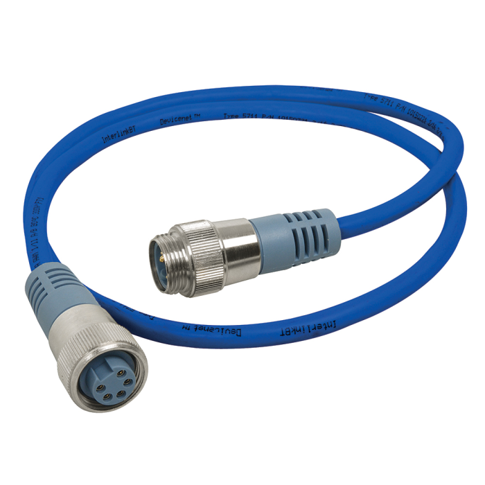 Maretron Maretron Mini Double Ended Cordset - Male to Female - 0.5M - Blue - $37.50 at Everest