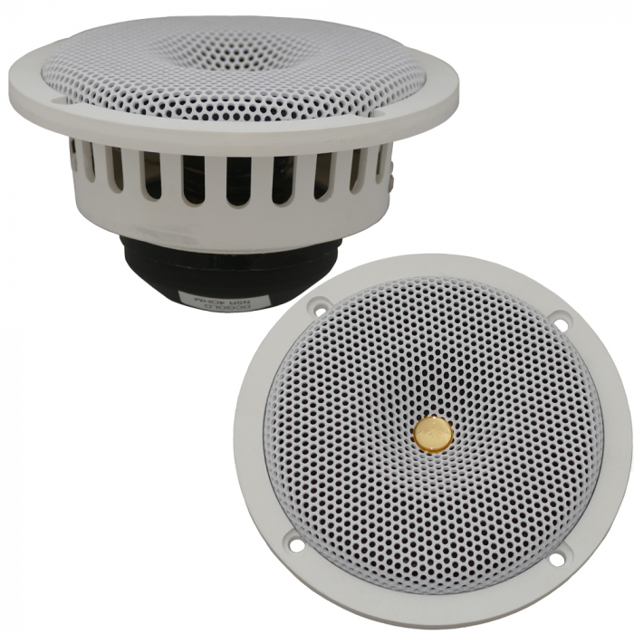 Dc Gold Audio DC GOLD AUDIO N5C 5.25 Classic Series Speakers - 4 OHM - (Pair) White - $348.00 at Everest