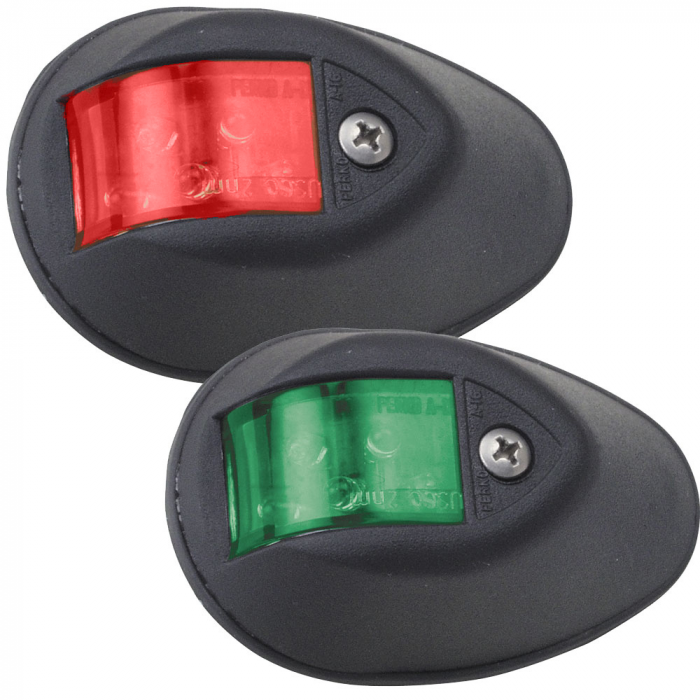 Perko Perko LED Sidelights - Red/Green - 12V - Black Housing - $234.51 at Everest
