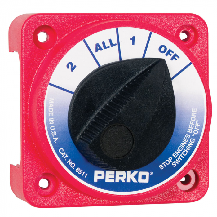 Perko Perko Compact Medium Duty Battery Selector Switch w/o Key Lock - $99.95 at Everest