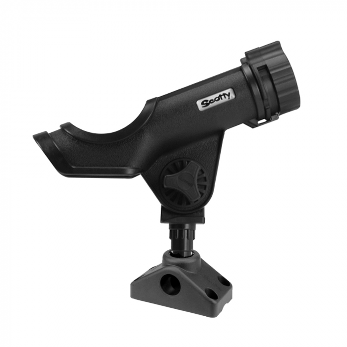 Scotty Scotty Powerlock Rod Holder Black w/241 Side/Deck Mount - $29.49 at Everest