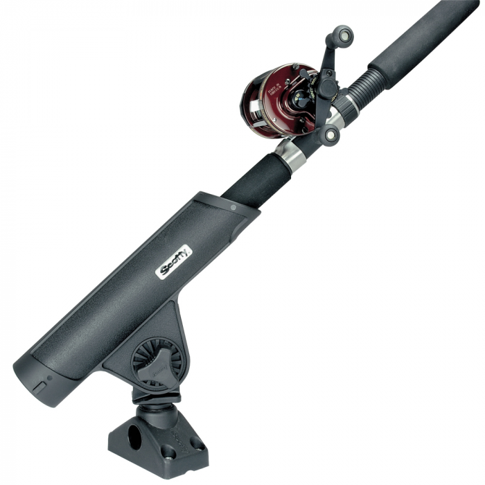 Scotty Scotty Rodmaster II Rod Holder w/241 Deck/Side Mount - Black - $27.49 at Everest