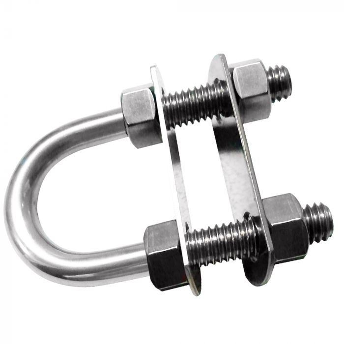 Whitecap Whitecap Bow Eye 3/8 x 3' Stainless Steel - $24.49 at Everest