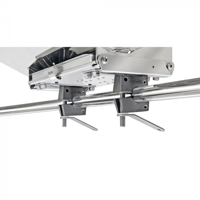 Magma Dual Horizontal Round Rail Mount - 7/8 or 1