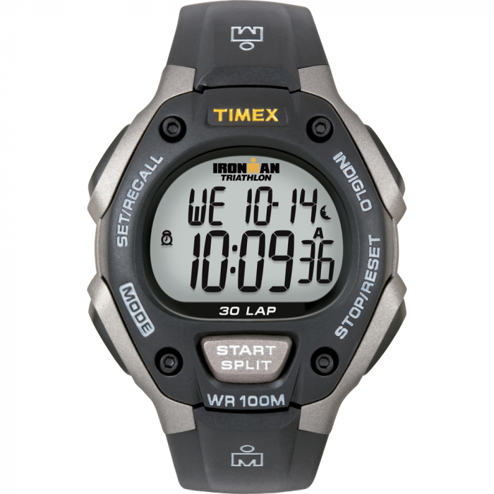 Timex Ironman Triathlon 30 Lap - Black/Silver