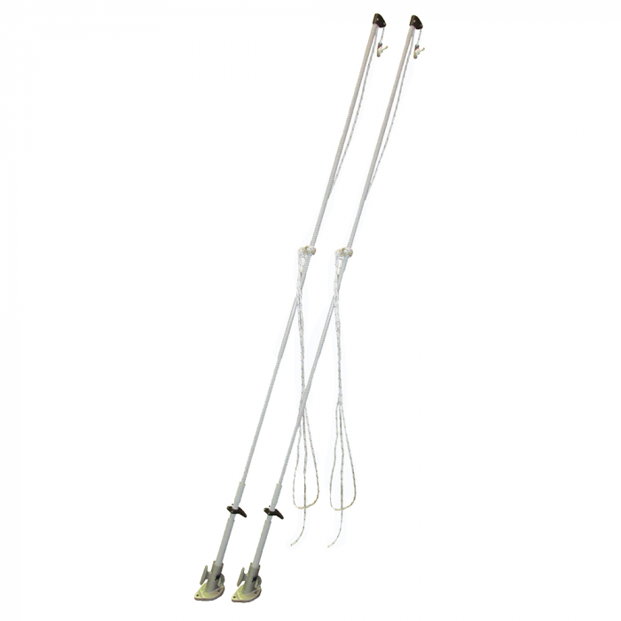 Dock Edge Premium Mooring Whip 2PC 14' 10,000lbs Up To 28'