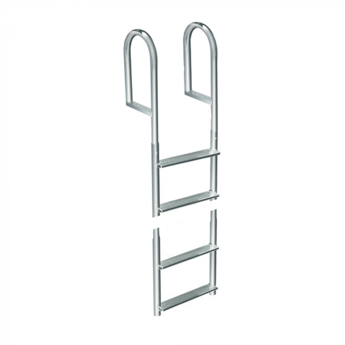Dock Edge Dock Edge Welded Aluminum Fixed 4 Step Ladder - $256.56 at Everest