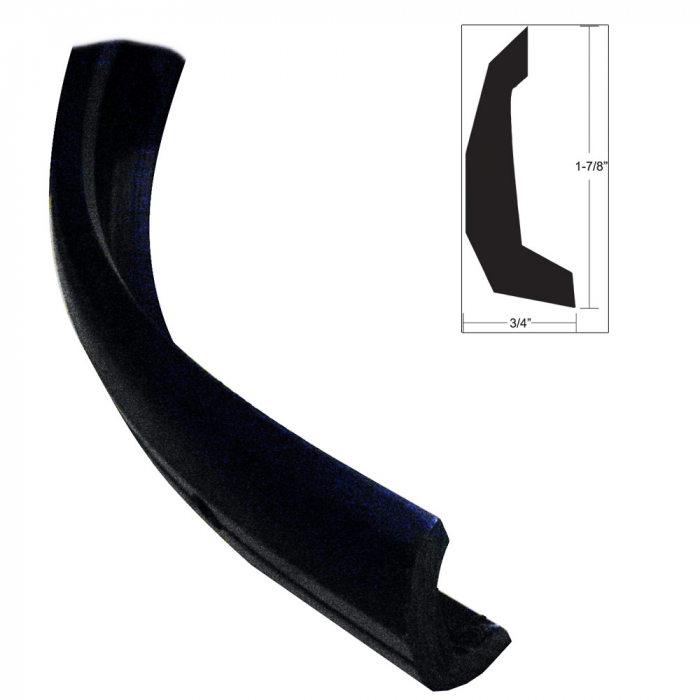 Taco Marine TACO Semi-Rigid Rub Rail Kit - Black w/No Insert - 30' - $339.99 at Everest