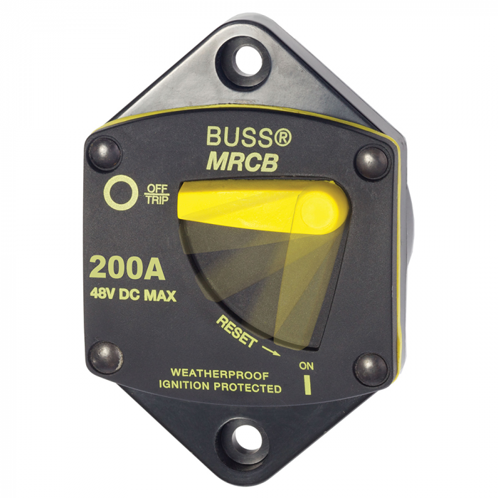 Blue Sea Systems Blue Sea 7049 200 Amp Panel Mount 187 Series Circuit Breaker - $135.61 at Everest