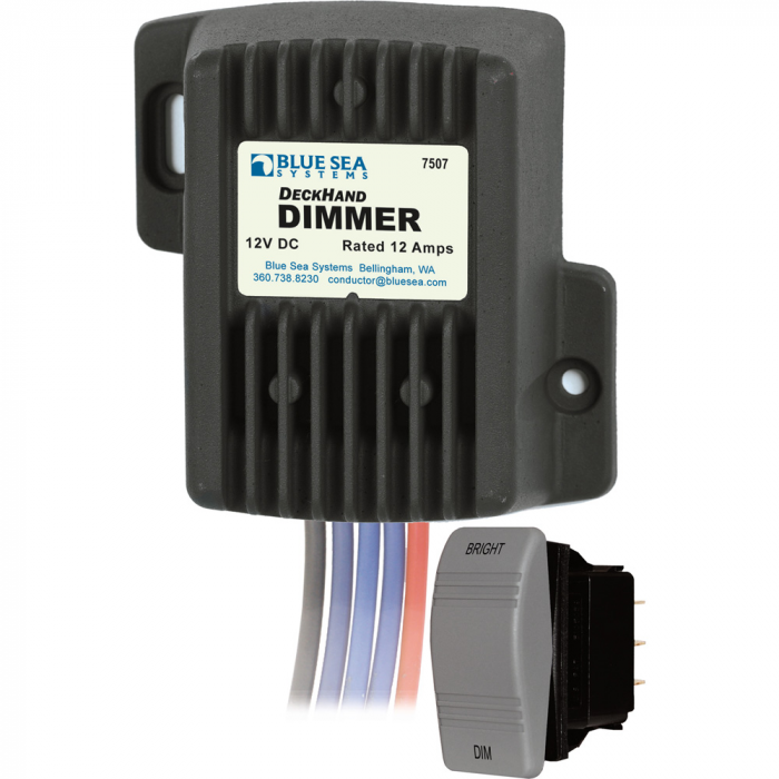 Blue Sea Systems Blue Sea 7507 DeckHand Dimmer - 12 Amp/12V - $104.46 at Everest
