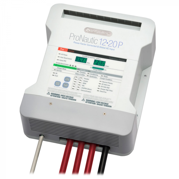 Pro Mariner ProMariner ProNautic 1220P 20 Amp 3 Bank Battery Charger - $546.24 at Everest