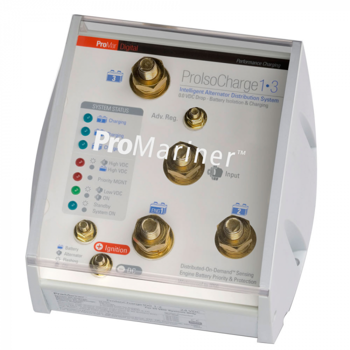 Pro Mariner ProMariner ProIsoCharge Battery Isolator 120Amp 1-Alt 3-Bat - 12V - $240.99 at Everest