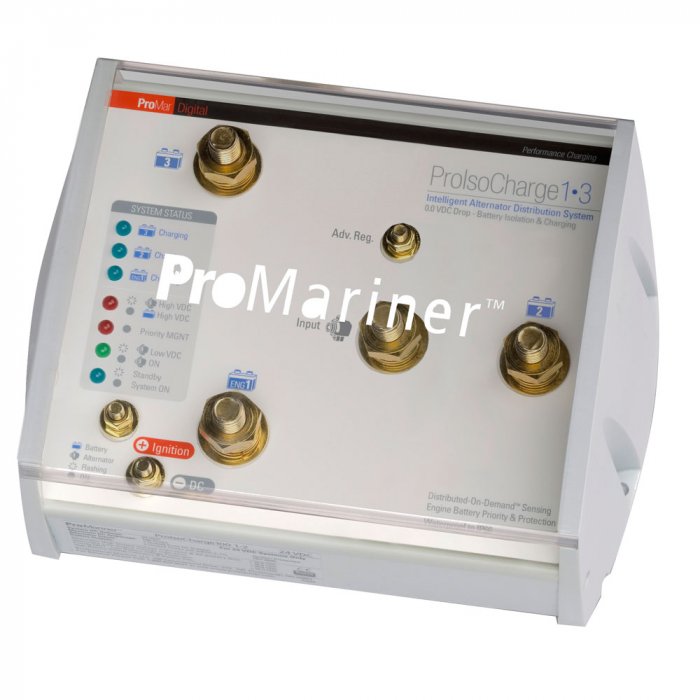 Pro Mariner ProMariner ProIsoCharge Battery Isolator 250Amp 1-Alt 3-Bat - 12V - $353.99 at Everest