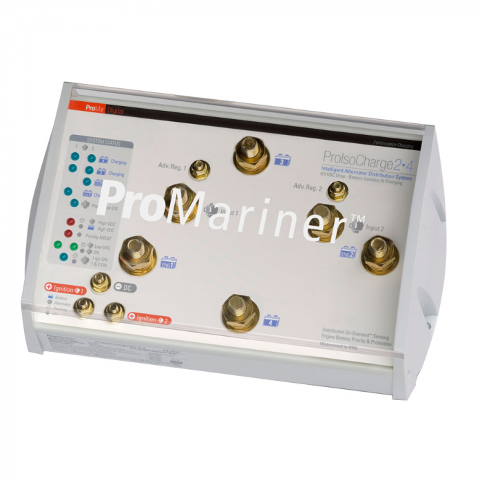 Pro Mariner ProMariner ProIsoCharge Battery Isolator 130Amp 2-Alt 4-Bat - 12V - $444.99 at Everest