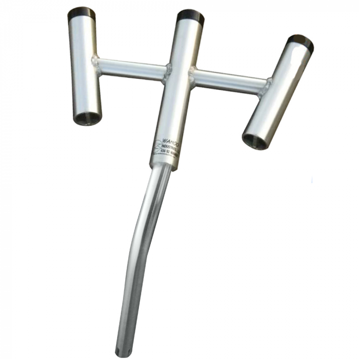 Wahoo Industries Wahoo Triple Rod Holder - 30Adeg Bent Butt - $174.95 at Everest