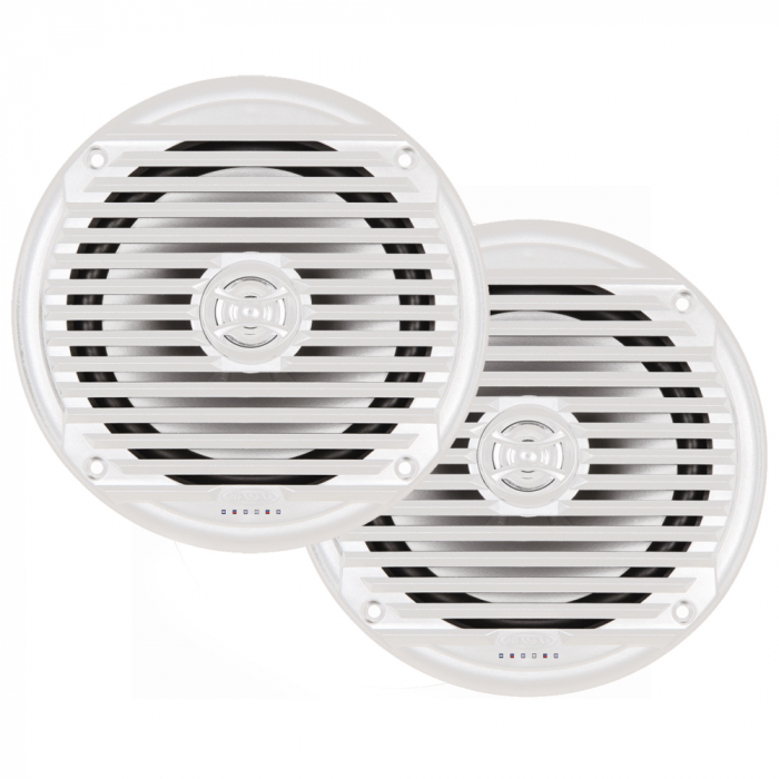 JENSEN MS6007WR 6.5 Coaxial Marine Speaker - (Pair) White