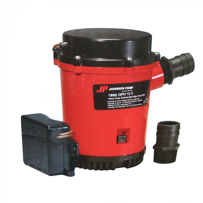 Johnson Pump Johnson Pump 1600GPH Ultima Combo Bilge Pump - 12V - $219.05 at Everest