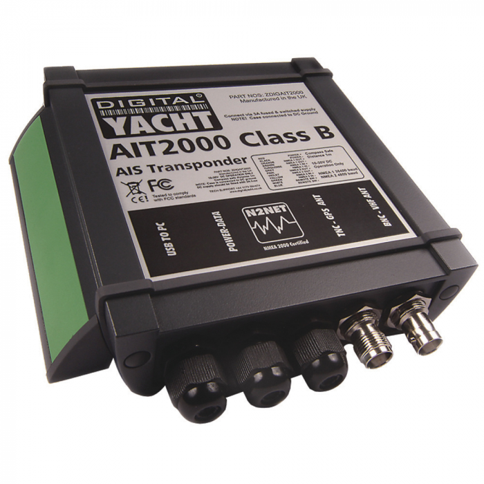 Digital Yacht Digital Yacht AIT2000 Class B Transponder w/GPS Antenna Includes Programming Fee - $999.95 at Everest