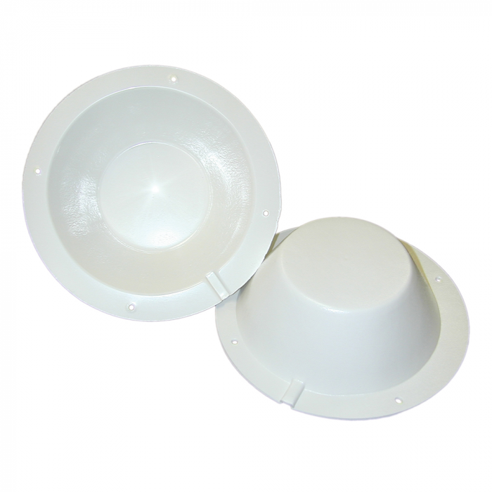 Poly-Planar Poly-Planar 8-1/2 Speaker Back Cover - White - $28.95 at Everest