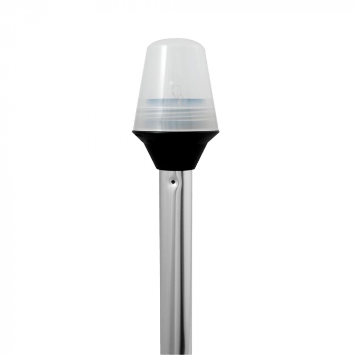 Attwood Marine Attwood Frosted Globe All-Around Pole Light w/2-Pin Locking Collar Pole - 12V - 30 - $32.99 at Everest