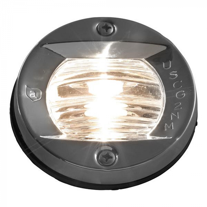 Attwood Marine Attwood Vertical, Flush Mount Transom Light - Round - $25.99 at Everest