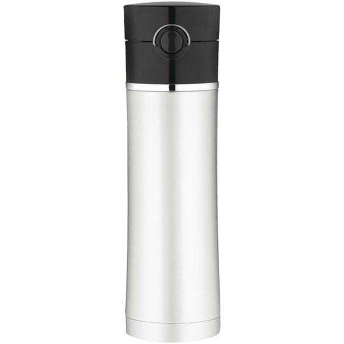 Thermos Thermos Sipp Vacuum Insulated Drink Bottle - 16 oz. - Stainless Steel/Black - $34.99 at Everest