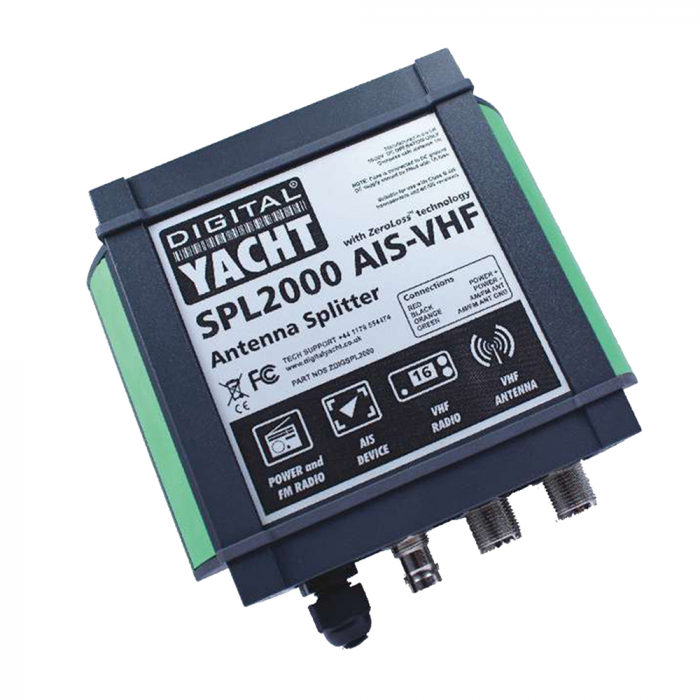 Digital Yacht Digital Yacht SPL2000 VHF/AIS Powered Antenna Splitter - $399.95 at Everest