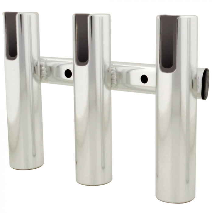 Taco Marine TACO 3-Rod Holder Rack - Brushed Aluminum - $254.99 at Everest