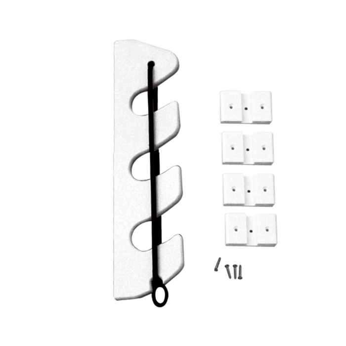 Taco Marine TACO 3-Rod Poly Bungee Rod Holder Rack - White - $69.99 at Everest