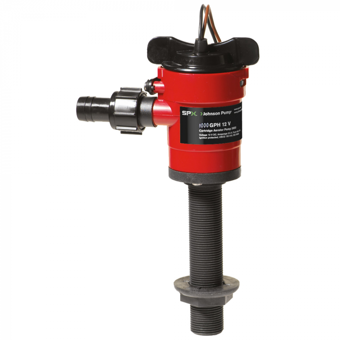 Johnson Pump Johnson Pump Cartridge Aerator 1000 GPH Straight Intake - 12V - $80.00 at Everest