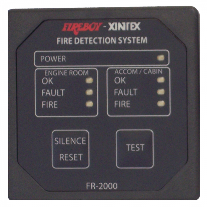 Fireboy-Xintex Xintex 2 Zone Fire Detection & Alarm Panel - $625.00 at Everest