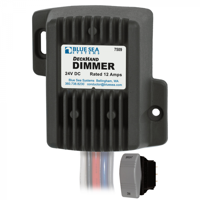Blue Sea Systems Blue Sea 7509 DeckHand Dimmer - 12 Amp/24V - $119.69 at Everest
