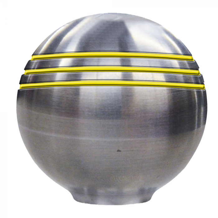 Schmitt & Ongaro Marine Schmitt & Ongaro Throttle Knob - 1- - Gold Grooves - $43.00 at Everest