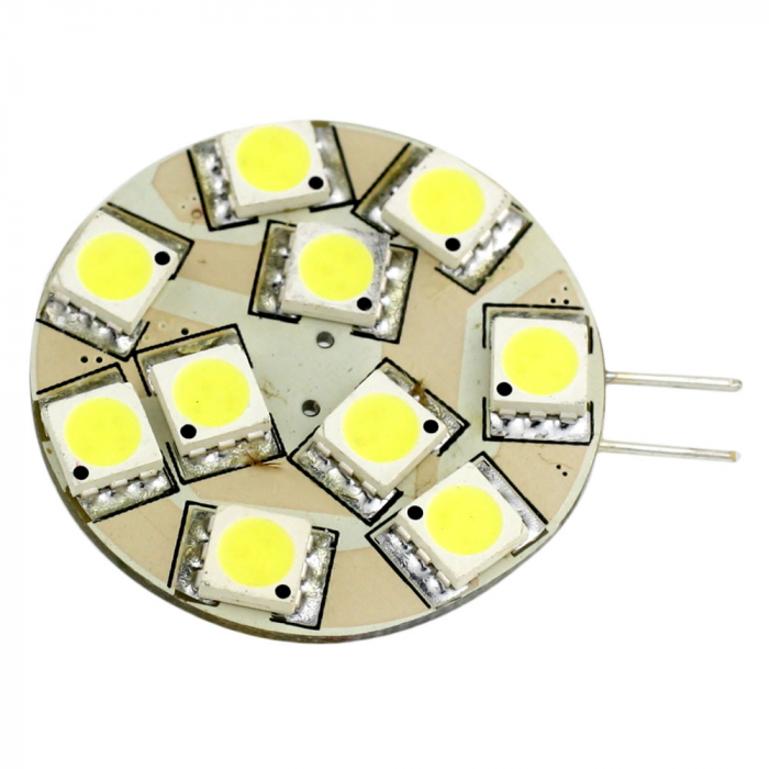 Lunasea Lighting Lunasea G4 12 LED Side Pin Light Bulb - 12VAC or 10-30VDC 2W/140 Lumens - Warm White - $12.99 at Everest