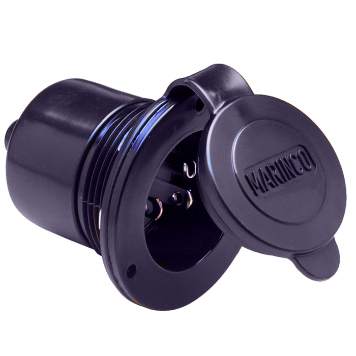 Marinco Marinco Marine On-Board Hard Wired Charger Inlet - 15Amp - Black - $26.57 at Everest