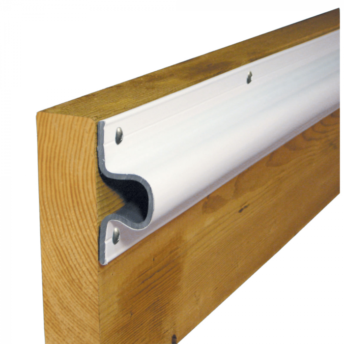 Dock Edge Dock Edge C Guard PVC Dock Profile - (4) 6' Sections - White - $78.89 at Everest