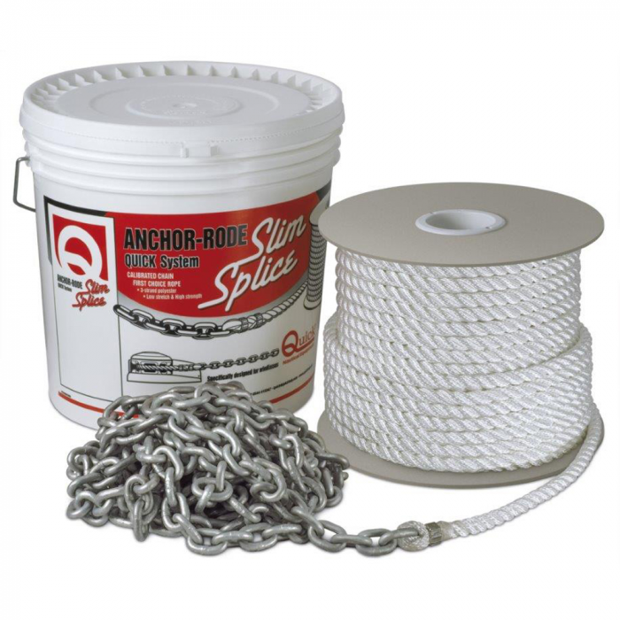 Quick Quick Anchor Rode 30' of 8mm Chain 170' of  1/2 Rope - $440.00 at Everest
