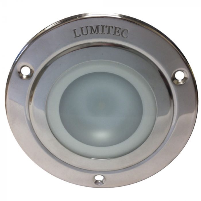 Lumitec Lumitec Shadow - Flush Mount Down Light - Polished SS Finish - White Non-Dimming - $60.99 at Everest