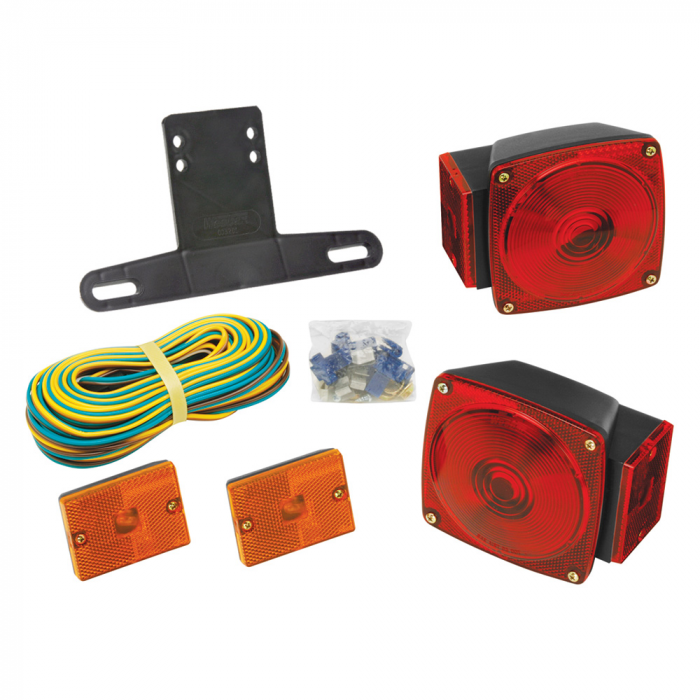 Wesbar Under 80 Combination Trailer Light Kit w/Sidemarkers