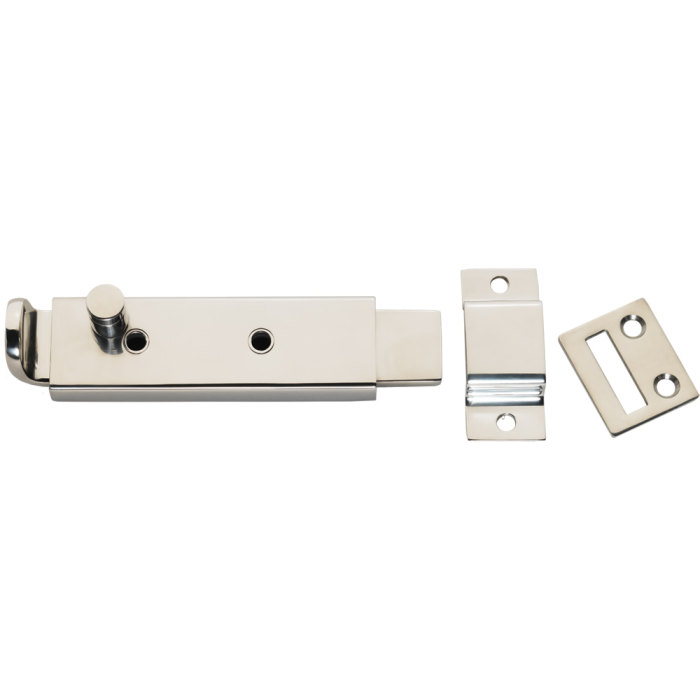 Whitecap Whitecap Spring Loaded Slide Bolt/Latch - 316 Stainless Steel - 5-5/16 - $82.49 at Everest