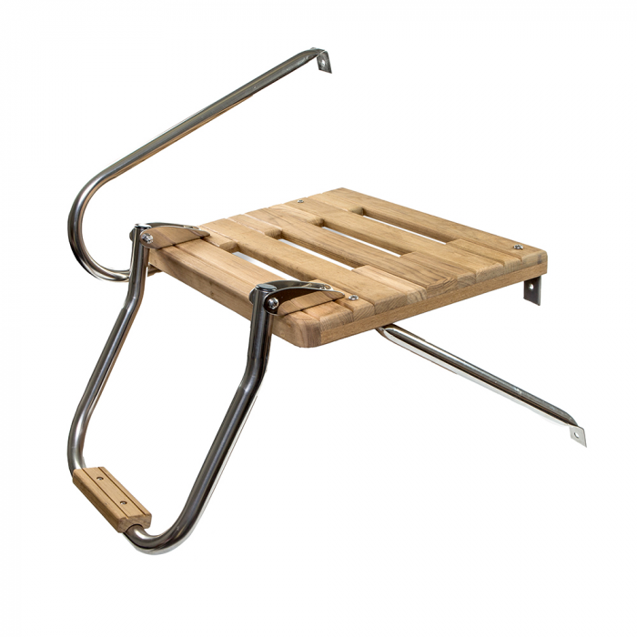 Whitecap Whitecap Teak Swim Platform w/Ladder f/Outboard Motors - $359.99 at Everest