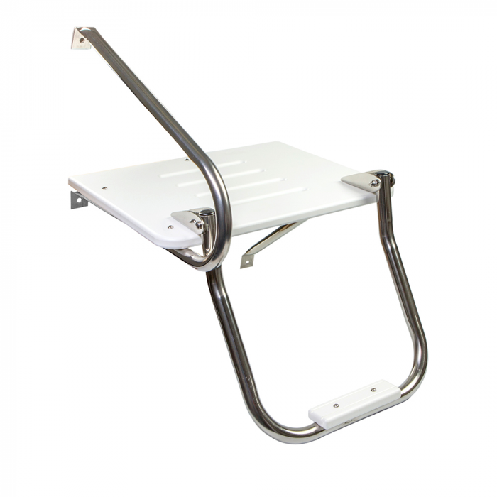 Whitecap Whitecap White Poly Swim Platform w/Ladder f/Outboard Motors - $383.99 at Everest