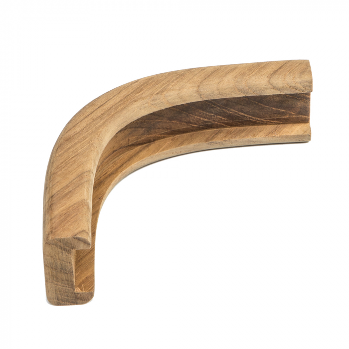 Whitecap Whitecap Teak Track Outside Corner Molding - 3/4 - $19.49 at Everest