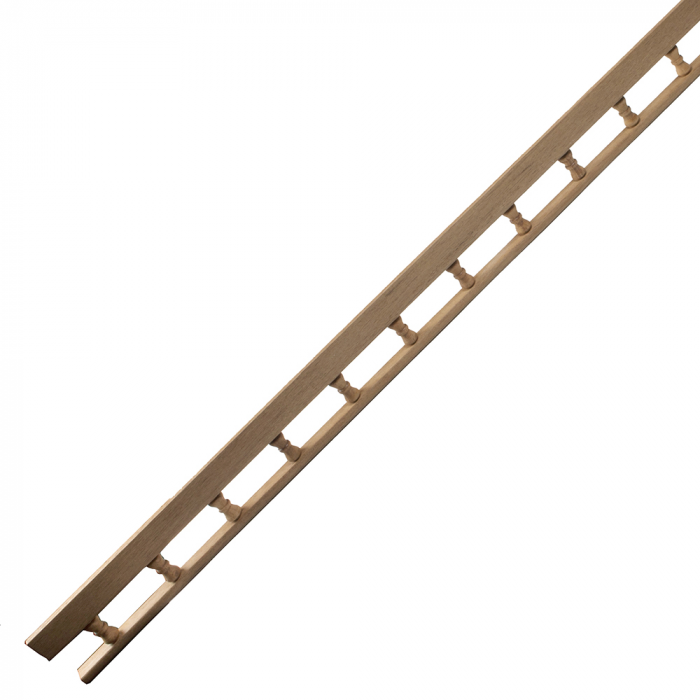 Whitecap Whitecap Teak L-Type Pin Rail - 5' - $125.49 at Everest