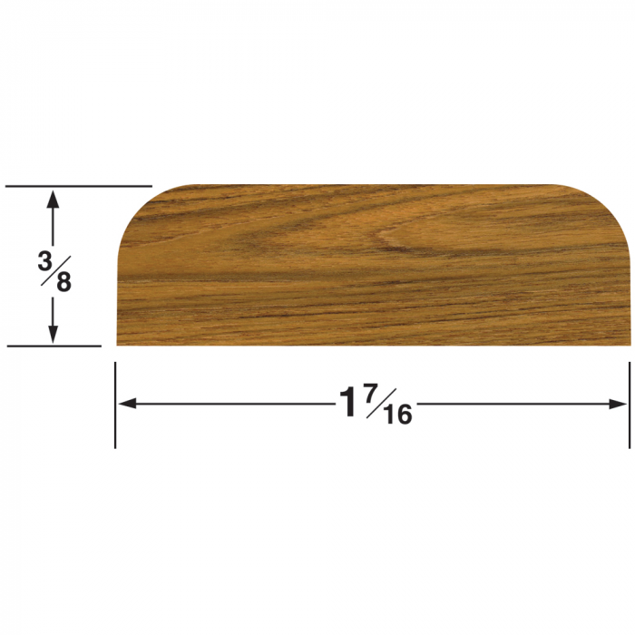 Whitecap Whitecap Teak Batten - 1-7/16W - $29.99 at Everest