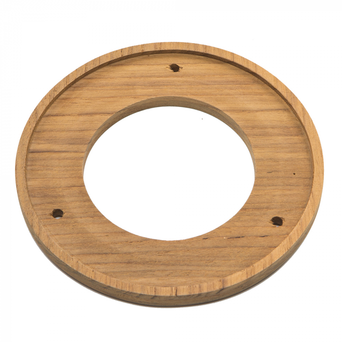 Whitecap Whitecap Teak Trim Ring - 3 Inner Diameter Opening - $48.99 at Everest